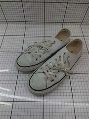 ◇ Θ コンバース CONVERSE オールスター ホワイト ローカットスニーカー 24.5cm レディース E  【1512190010879】