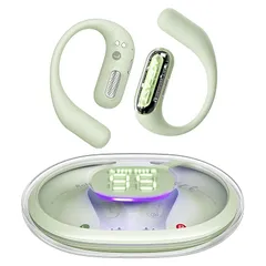 【新品】 【iFデザイン賞殿堂入り!!】ACEFAST オープンイヤー イヤホン LED雰囲気呼吸ライト Bluetooth 5.4 完全ワイヤレス ランニング・スポーツイヤホン 軽量 耳を塞がない 急速充電 タイプC マイク付き ノイズキャンセリング通話 1