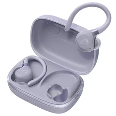 【新品】 JVCケンウッド Victor HA-EC77T-V ワイヤレスイヤホン Bluetooth 5.4 ノイズキャンセリング イヤーフック スポーツ マイク付 小型 軽量 防水 防塵 IP57 本体質量6.0g(片耳) 最大40時間再生 パープル