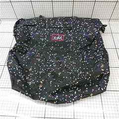 ◇ Θ エックスガール X-girl スター柄 トートバッグ ブラック系 レディース E  【1512190013351】