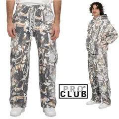【51PC0401】PRO CLUB OG Cargo HEAVY WEIGHT Sweat Pant 迷彩カモ(プロクラブ)