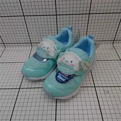 ◇ Θ ムーンスター MoonStar シナモロール LED搭載スニーカー キッズ ミント系 E  【1512190013979】