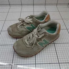 ◇ Θ ニューバランス New Balance WL574BCB グレー系 レディーススニーカー 23.5cm E  【1512190013450】