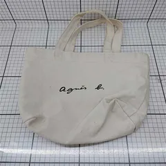 ◇ Θ アニエスベー agnès b. VOYAGE キャンバストートバッグ ベージュ系 レディース E  【1512220054026】