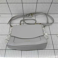 ◇ Θ アンドシュエット & chouette チェック切替ショルダーバッグ グレー系 レディース E  【1512220053739】