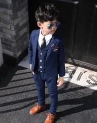＜在庫処分＞男の子 フォーマルスーツ 子供用 小西装 花童 演出服 結婚式 発表会 新作 bu1