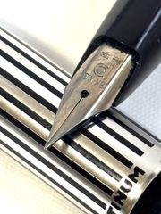 PILOT CUSTOM 万年筆 ストライプ柄 18Kペン先 - メルカリ