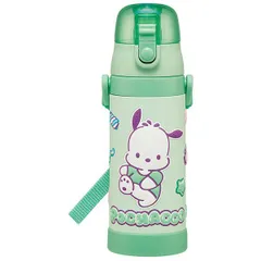 ポチャッコ マシュグミ 3Dロック付ワンプッシュダイレクトボトル 480ml スケーター