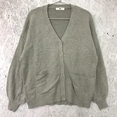 WEGO ウィゴー 【 スクール 】 ニット カーディガン ライトグレー Fサイズ 〇◇