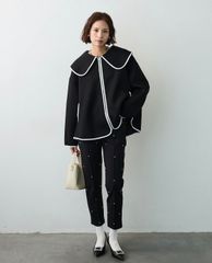 菅原美裕さん着用 BIBIY. つけ襟 - メルカリ