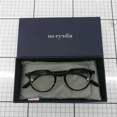 ◇ Θ ノーアイディア no eyedia NE-430-BK ブラック系 ラウンド型メガネ 男女兼用 E  【1601070010655】