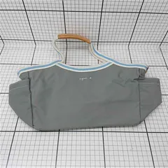 ◇ Θ アニエスベー agnes b. VOYAGE ナイロントートバッグ グレー系 レディース E  【1601150012777】