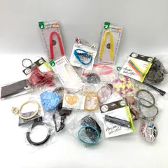 【イミテーションアクセサリー まとめ売り】ラバーブレスレット イヤリング ヘアゴム ネックレス☆③