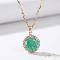 LUMINA CIEL ネックレス ホワイトブルー グラデーション ジルコニア ゴールド エレガント ヴィンテージ風 上品 華奢 記念日 ルミナシエル