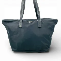 PRADA テスート ブラック ナイロン トートバッグ