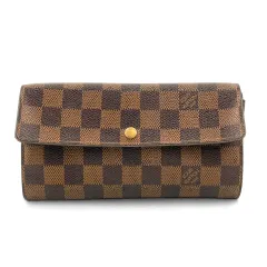 LOUIS VUITTON ダミエ エベヌ ポルトフォイユ サラ N61734 ユニセックス ウォレット