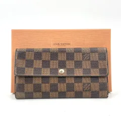 LOUIS VUITTON ダミエ エベヌ ポルトフォイユ サラ N61734 ユニセックス ウォレット