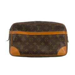 Auth LOUIS VUITTON モノグラム コンピエーニュ 28 M51845 ユニセックス クラッチバッグ