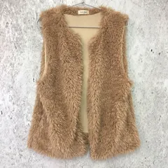 美品✨アルページュストーリー ファーフードジップベスト ベージュ 1 2026年最新】アルページュ ファーフードジップベストの人気アイテム