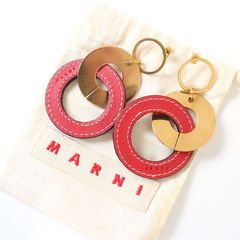 MARNI フラワーピアス ホワイト ピンク 中古 - メルカリ