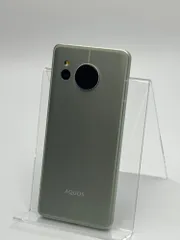 【訳あり】AQUOS sense8 SHG11 ペールグリーン SIMフリー 白ロム