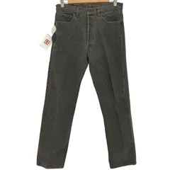 リーバイス Levis 90s USA製 ボタン裏532刻印 501 先染め ブラック デニム メンズ  W33 L30