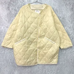 FREAK’S STORE フリークスストア キルティング コート アイボリー Fサイズ 〇◇