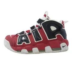 NIKE ナイキ 921948-600 AIR MORE UPTEMPO 96 エア モア アップテンポ スニーカー レッド系 ブラック系 25.5cm【中古】
