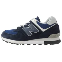 NEW BALANCE ニューバランス OU576PNV 英国製 MADE IN ENGLAND 576 Navy ローカット スニーカー ネイビー系 26.5cm【中古】