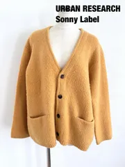 URBAN RESEARCH Sonny Label　アーバンリサーチサニーレーベル　カーディガン　Mサイズ　薄オレンジ　可愛い　綺麗め　おしゃれ　送料込み　6462836