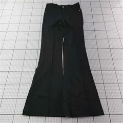 ◇ Θ ザラ ZARA フレアパンツ ブラック系 S レディース E  【1512190010985】
