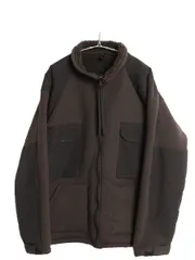 【お得なクーポン配布中!】 90s 米軍実物 ECWCS GEN1 裏 パイル フリース ジャケット メンズ XL / オールド 95年製 アーミー ミリタリー ベアー ツートン 大きいサイズ