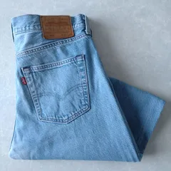 ■古着 Levi's リーバイス 501ジーンズ デニムパンツ STRAIGHT FIT PREMIUMライン 21年製 W32L30【L5580】