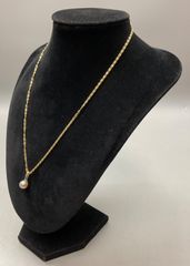 ば*ば様 【値下げ】K18 18金 留め具 ピンク サンゴ ネックレス 9.82
