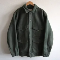 【美品/キングサイズ】FILSON【ダブルマッキーノ クルーザー ジャケット】50 カーキ USA製 フィルソン 26020351のサムネイル
