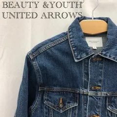 BEAUTY&YOUTH UNITED ARROWS ビューティーアンドユースユナイテッドアローズ デニムジャケット Gジャン 030GSI31-1030 M インディゴ ブルー  レディース ファッション