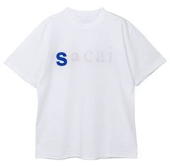 極美品/サイズ5】sacai 青山店限定 Sロゴ Tシャツ ホワイト - メルカリ
