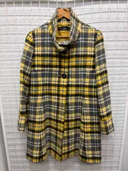 ［INED］イネド　ウールコート　チェック　15 2601-158のサムネイル