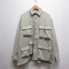 ニコアンド Niko and.. 美品 ダブルポケット ミリタリー ジャケット 3/M ライトベージュ