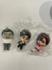 (未使用/まとめ売り) ダン・ダン キーホルダー 3種