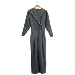 VERMEIL par iena (ヴェルメイユパーイエナ) ウールトロフーデッドオールインワン グレー 38