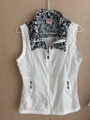 K2 白 フラワー レディース ウィンドブレーカー ベスト 90