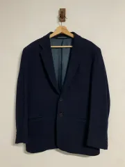 50 90s イタリア製 ベネトン ヴィンテージ ウール ブレイザー ジャケット