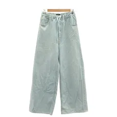 DRAWER (ドゥロワー) RESORT1 ブリーチデニム5Pドロストパンツデニムパンツ ブルー 34