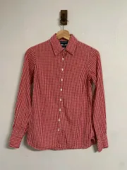 2 Tommy Hilfiger トミーヒルフィガー レディース ギンガムチェック シャツ