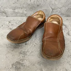 良品　REGAL リーガル　レザーシューズ　スリッポン　スニーカー　革靴　茶　ブラウン　26cm