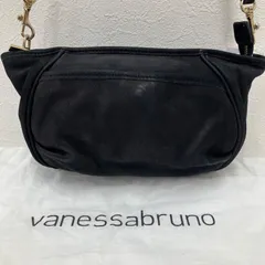 9650　vanessabruno　ヴァネッサブリューノ　ショルダーバッグ　ブラック　黒　レザー　レディース　シンプル　きれいめ　カジュアル　小さめ　ミニのサムネイル