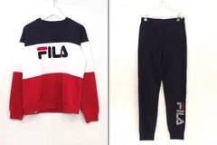 【218399】FILA GOLF フィラ  スウェット　セットアップ メンズ  M ネイビー