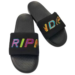 リップンディプ RIPNDIP レインボー 刺繍 コーデュロイ スポーツ サンダル メンズ 表記無 12のサムネイル