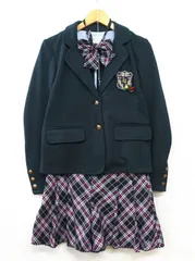 Lovetoxic ラブトキシック フォーマル セットアップ L/160サイズ相当 ピンク ブラック 黒 キュロットスカート ジャケット チェック柄　入学式 卒業式 コンサート 発表会 ナルミヤ